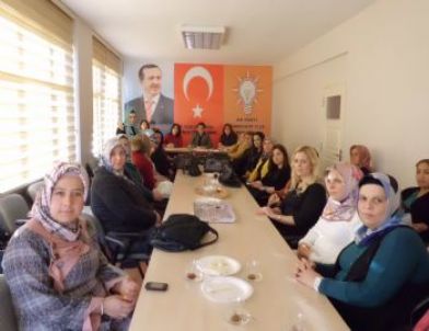 Ak Parti Kadin Kollarina Taze Kan Antalya Iline Bagli Manavgat Ilcesi