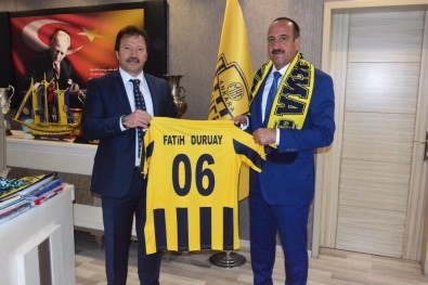 Başkan Fatih Duruay'dan Ankaragücü'ne tam destek!