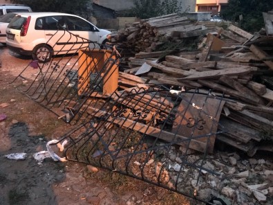 Bursa'da sızan doğalgaz patlamaya neden oldu Bursa'da sızan doğalgaz patlamaya neden oldu