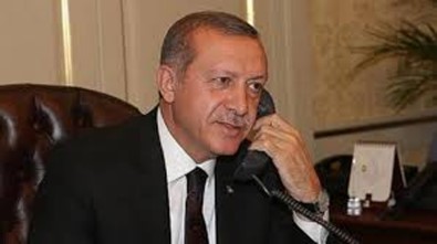 Cumhurbaşkanı Erdoğan mağdur aileye telefon!