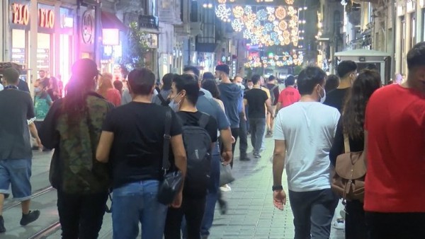 İstiklal'de korkutan görüntüler!.