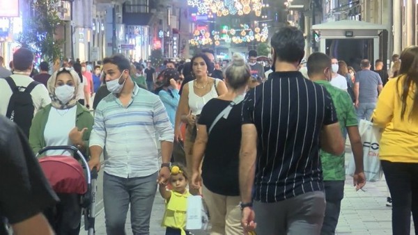 İstiklal'de korkutan görüntüler!.