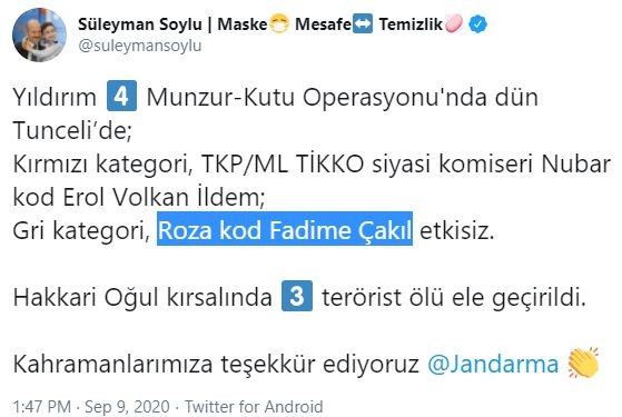 Terör örgütüne ağır darbe! Kırmızı ve Gri kategorideki teröristler öldürüldü....