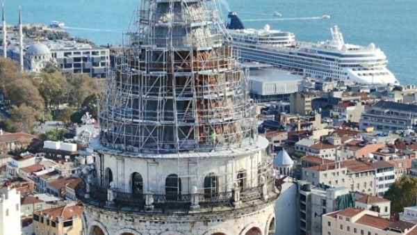 Galata Kulesi nin açılış tarihi belli oldu 270 kiloluk alem 4 parça