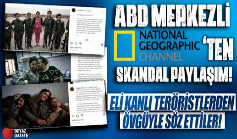ABD merkezli National Geographic'ten skandal paylaşım: Eli kanlı kadın teröristlerden övgüyle söz edildi