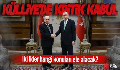Başkan Erdoğan ile Devlet Bahçeli arasında kritik görüşme! Gözler o saatte...