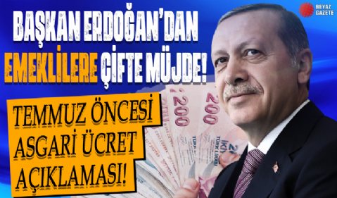 Cumhurbaşkanı Erdoğan'dan emeklilere ikramiye müjdesi: Kurban Bayramı'ndan önce ödeyeceğiz