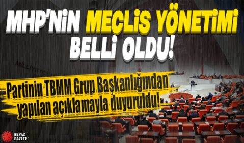 MHP'de TBMM Grup Başkanvekilliklerine Erkan Akçay ve Levent Bülbül getirildi