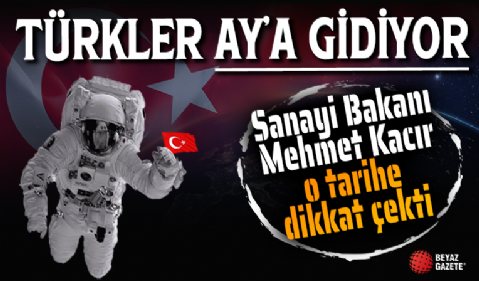 Mehmet Fatih Kacır: Ay'a ilk temas 1,5 yıl sonra sağlanacak