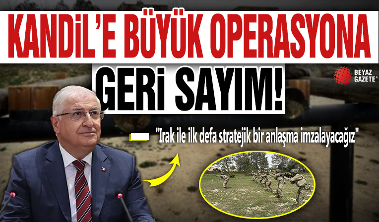 Milli Savunma Bakanı Güler'den Kandil ve Gara'ya operasyon sinyali