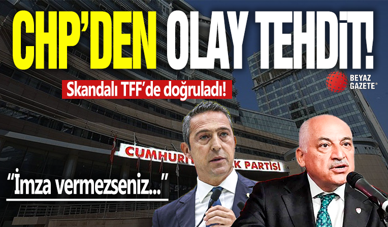 Futbol kulüplerine olay tehdit! Skandalı TFF de doğruladı: “Erken seçim imza vermezseniz…”