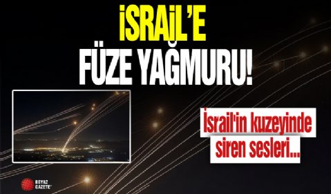 Hizbullah İsrail'i vuruyor! İsrail'in kuzeyinde siren sesleri