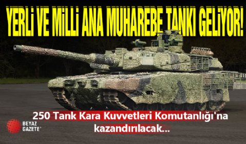 ALTAY Tankı Geliyor! İlk Teslimat 28 Ekim...
