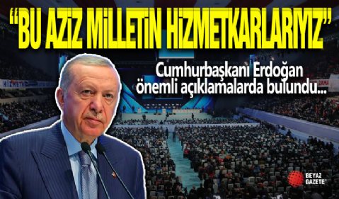 Cumhurbaşkanı Erdoğan Açıklamalarda Bulunuyor!