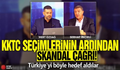 KKTC seçimlerinin ardından skandal çağrı! Türkiye'yi böyle hedef aldılar