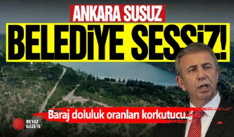 Ankara'da Su Krizi Büyüyor!