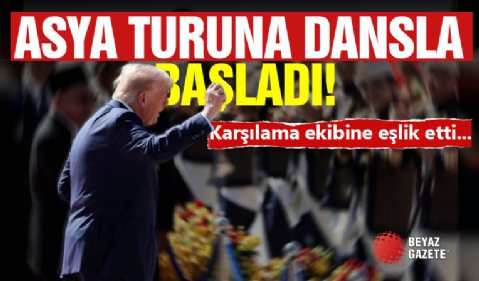 Donald Trump Dansla Başladı!