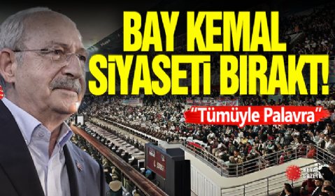 Bay Kemal'in Siyasi Hayatı Bitti!