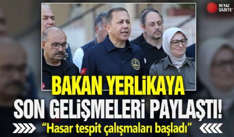 Bakan Yerlikaya'dan Sındırgı açıklaması