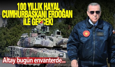 Milli gurur Altay, TSK Envanterinde: Türkiye’nin 100 Yıllık Hayali Gerçeğe Dönüştü