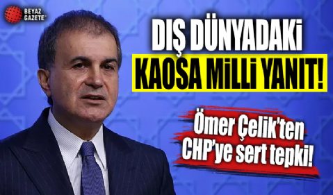 aK Parti Sözcüsü Ömer Çelik açıklamalarda bulundu! Meclis'teki diyalog dış dünyadaki kaosa milli bir cevaptır