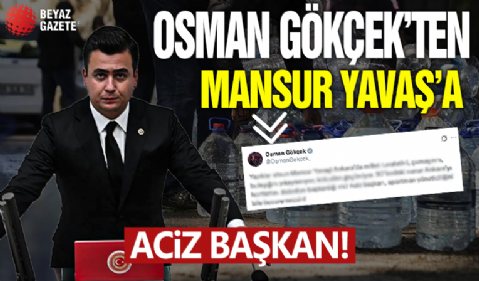 Osman Gökçek’ten Mansur Yavaş’a sert tepki: “Aciz başkan, apartman yöneticiliğini bile beceremezsin!”