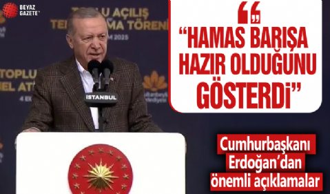 Sultanbeyli'de toplu açılış ve temel atma töreni: Cumhurbaşkanı Erdoğan'dan önemli açıklamalar