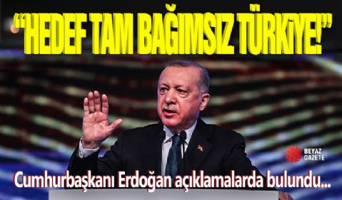 Cumhurbaşkanı Erdoğan Açıklamalarda Bulunuyor...
