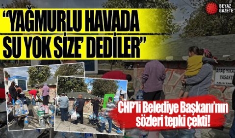 Su çilesi bir şehre daha sıçradı, bidonu kapan kuyruğa koştu: 'Bize adeta ‘yağmurlu havada size su yok’ dendi'