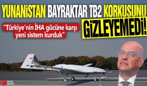 Yunanistan Bayraktar TB2 korkusunu gizleyemedi! 'Türkiye’nin İHA gücüne karşı yeni sistem kurduk'