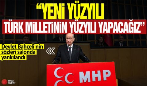 Devlet Bahçeli'nin sözleri salonda yankılandı! 