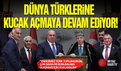 Cumhurbaşkanı Erdoğan Dünya Ahıska Türkler Birliği Heyeti İle Bir Araya Geldi!