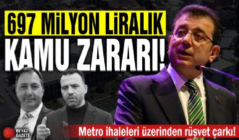 İBB iddianamesinde yer aldı: Metro ihaleleri üzerinden 'rüşvet' çarkı! 697 milyon liralık kamu zararı