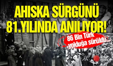 Ahıska Türkleri Sürgünün 81.Yılında Unutulmadı!