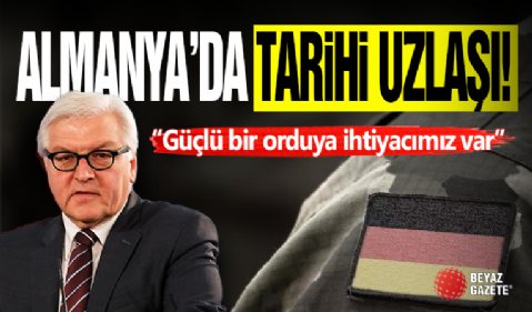 Almanya'da Tarihi Uzlaşı!