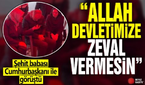 Cumhurbaşkanı Erdoğan'dan Samsunlu şehidin ailesine telefon