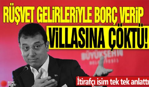 Rüşvet gelirleriyle borç verip villasına çöktü! İtirafçı Servet Yıldırım tek tek anlattı