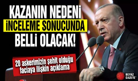 Kabine Toplantısı sona erdi! Başkan Erdoğan'dan önemli açıklamalar