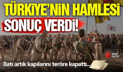 Türkiye'nin Hamlesi Sonuç Verdi! Batı Kapılarını Kapattı...