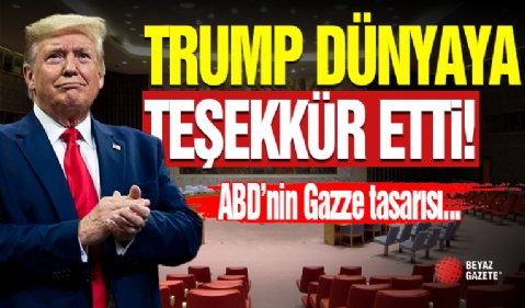 Trump'tan Açıklama ' Dünyayı Tebrik Ediyorum '
