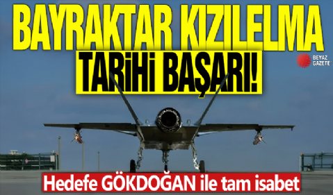 Bayraktar KIZILELMA’dan gökyüzünde tarihi başarı! Hedefe GÖKDOĞAN ile tam isabet