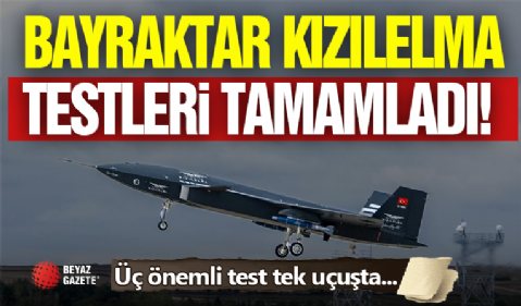 Bayraktar KIZILELMA Testleri Tamamladı!