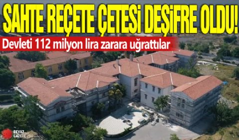 Balıklı Rum Hastanesi'nde sahte reçete operasyonu! Devleti 112 milyon lira zarara uğrattılar!