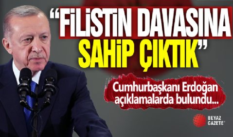Cumhurbaşkanı Erdoğan Açıklamalarda Bulunuyor!