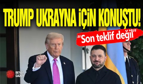 Trump ' Son Teklif Değil ' Dedi!