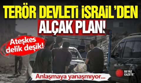 Barbar Siyonistlerden Yeni Plan!