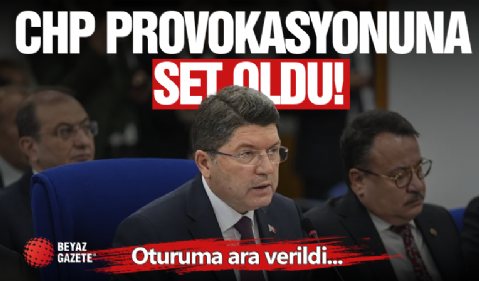 Bakan Tunç CHP Provokasyonunu Bastırdı!