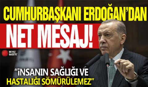 Cumhurbaşkanı Erdoğan Aziz Sancar Bilim, Hizmet ve Teşvik Ödülleri Töreni'nde konuşuyor
