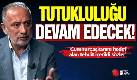 Fatih Altaylı'nın Tutukluluğu Devam Edecek!