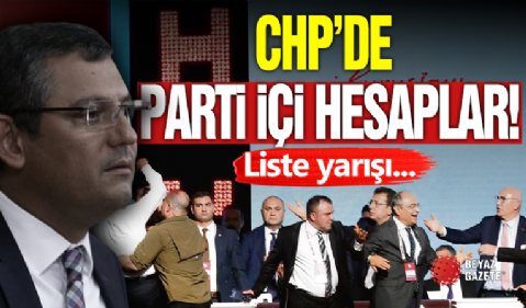 CHP'de Parti İçi Çekişme!